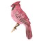 Cardinal Bird Wall Stencil | 455 by Designer Stencils | Animal & Nature Stencils | Reusable Art Craft Stencils for Painting on Walls, Canvas, Wood | Reusable Plastic Paint Stencil for Home Makeover | Easy to Use & Clean Art Stencil
